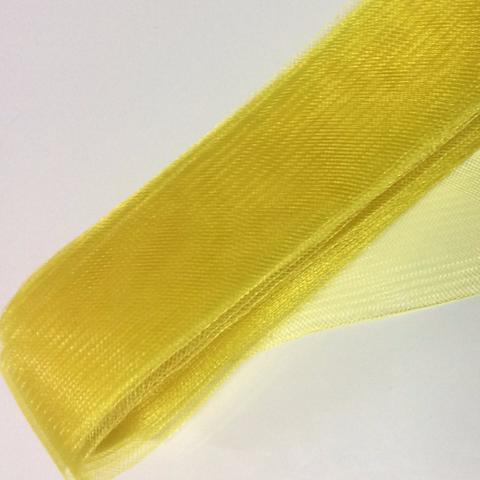 yellow 2" / 5cm Crinoline Braid