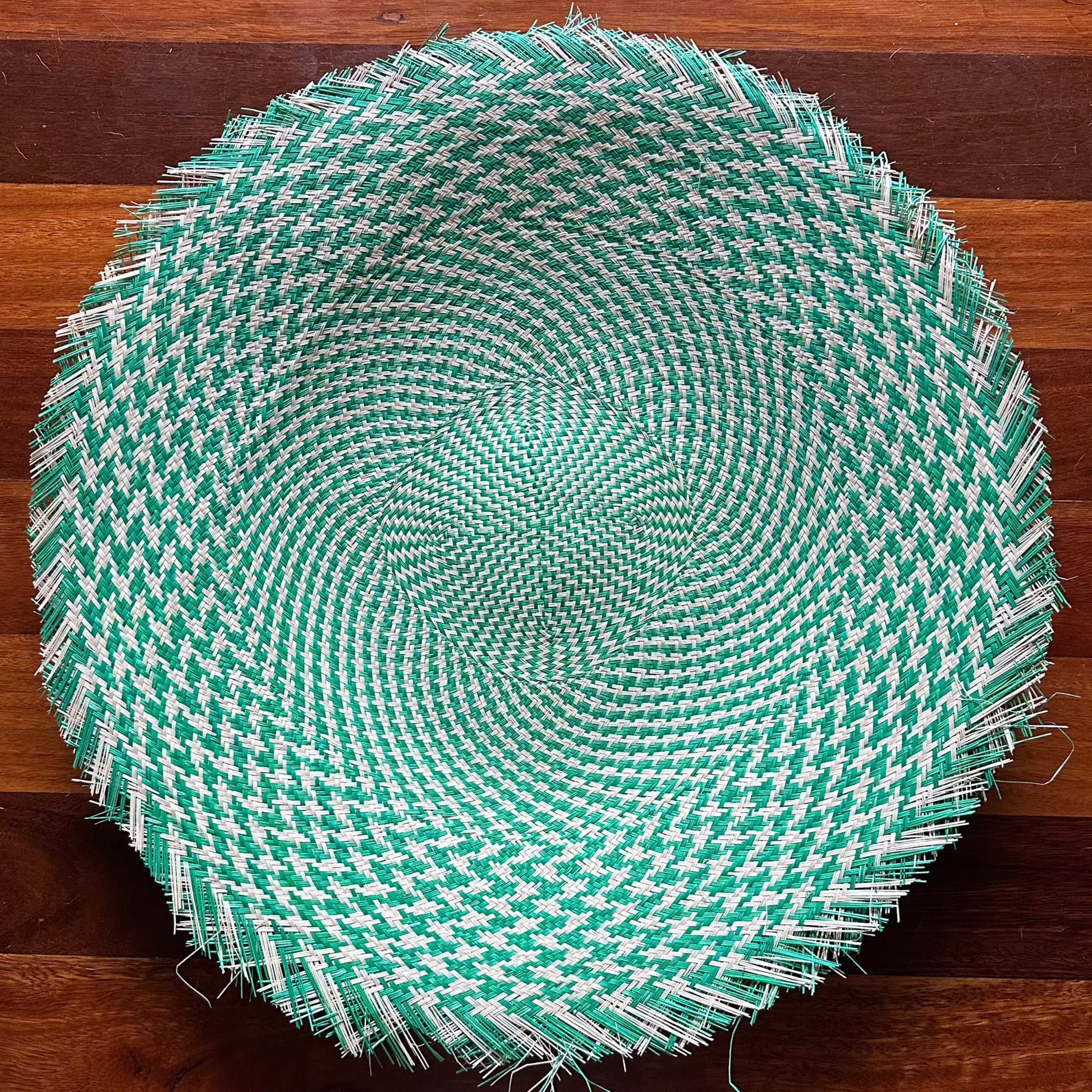 Buntal Mats Medium - Plain & Swirls [21"] - AU - B Unique Millinery