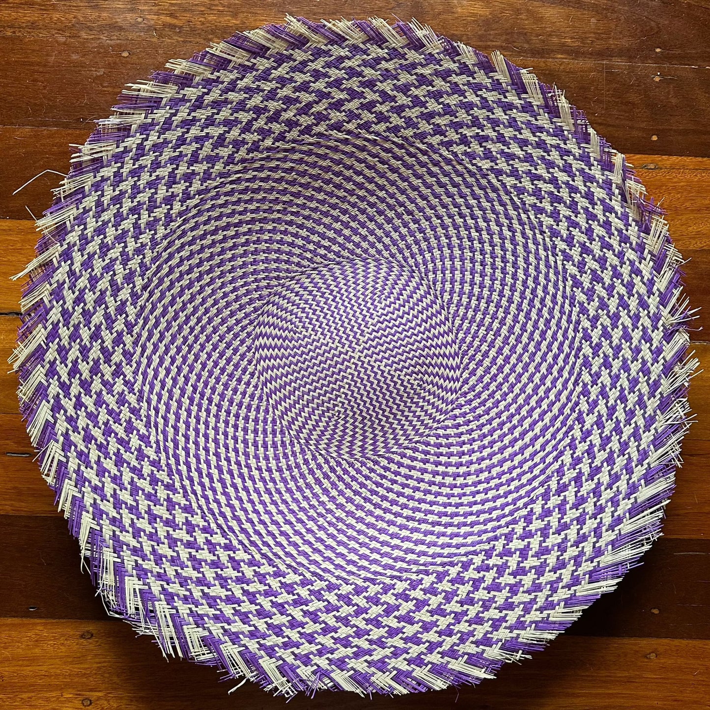 Buntal Mats Medium - Plain & Swirls [21"] - AU - B Unique Millinery