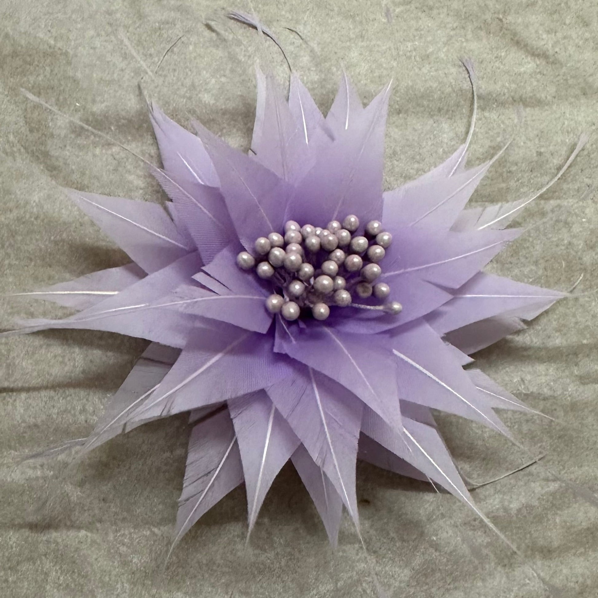 Spikey Feather Flower Minature (EF1099) lilac