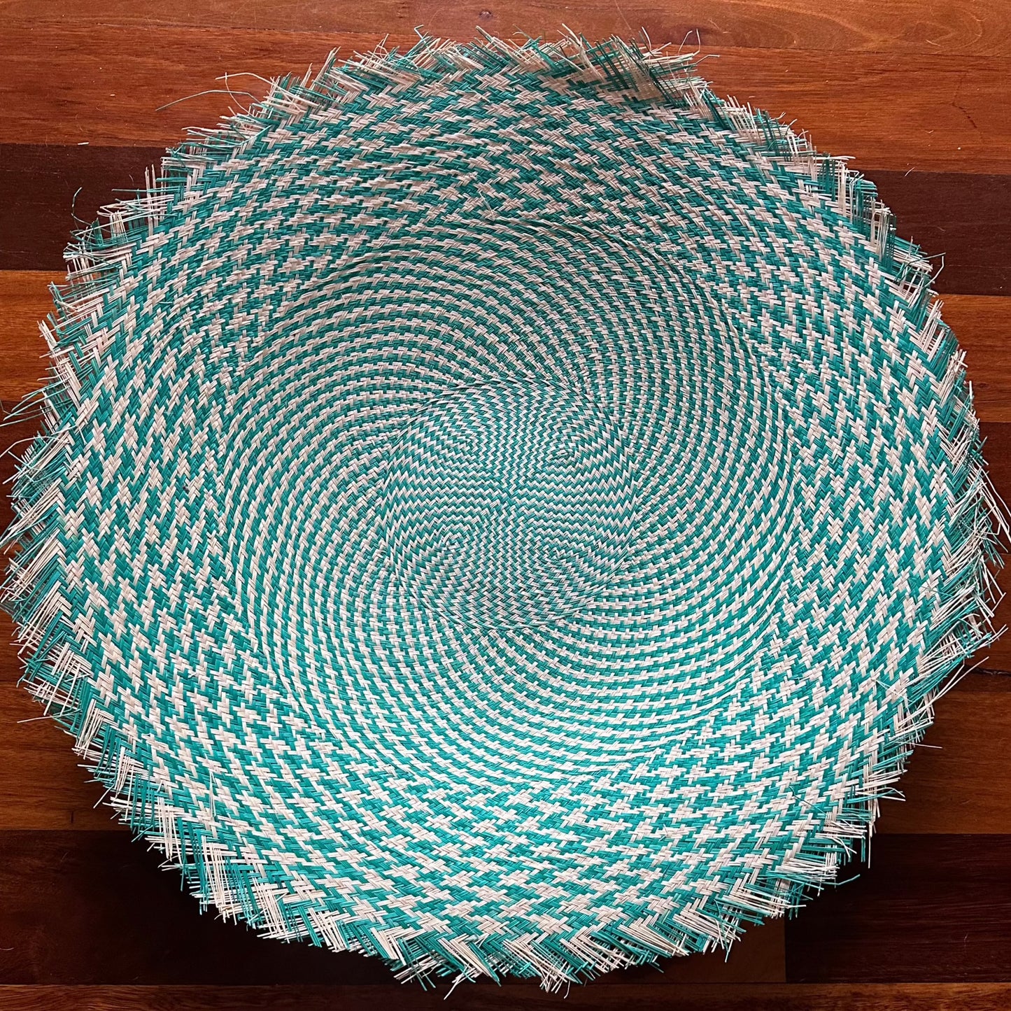 Buntal Mats Medium - Plain & Swirls [21"] - AU - B Unique Millinery