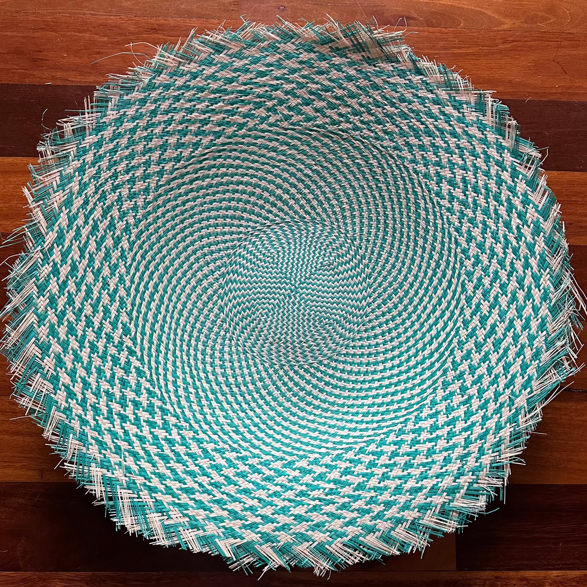 Buntal Mats Medium - Plain & Swirls [21"] - AU - B Unique Millinery