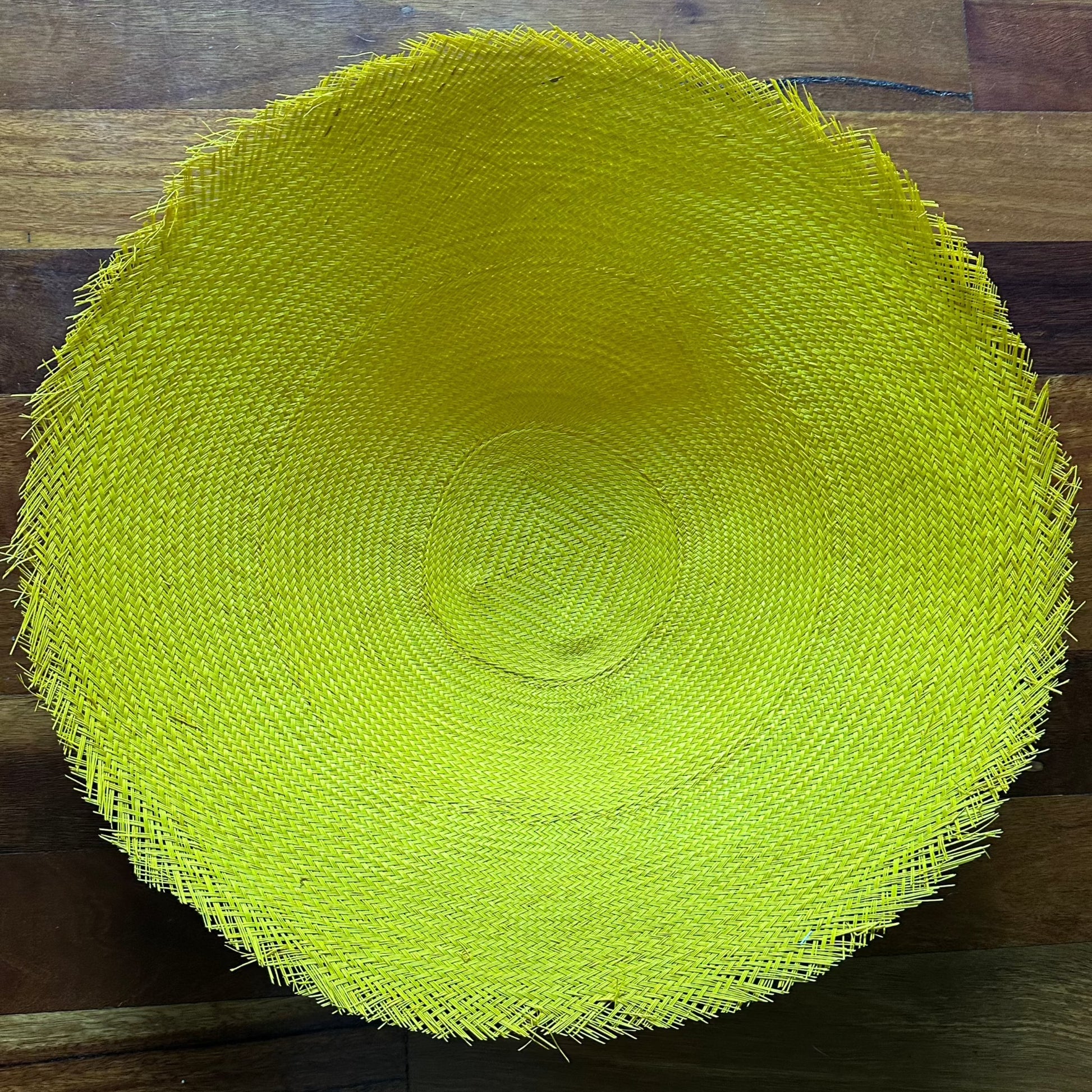 Buntal Mats Medium - Plain & Swirls [21"] - AU - B Unique Millinery