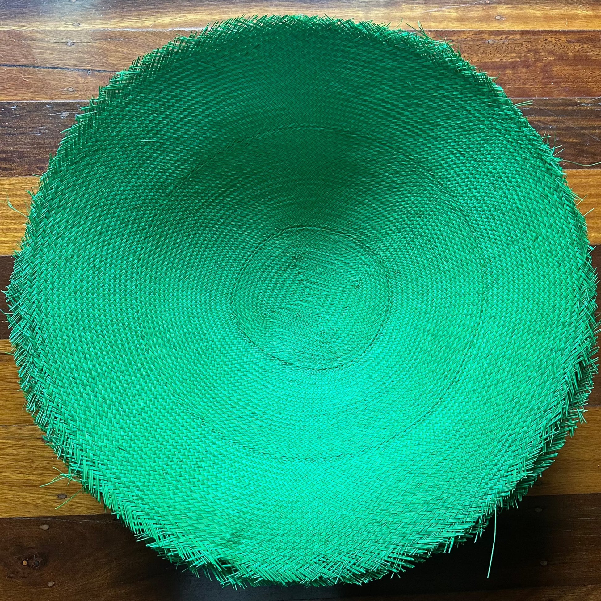 Buntal Mats Medium - Plain & Swirls [21"] - AU - B Unique Millinery