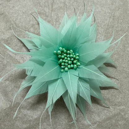 Spikey Feather Flower Minature (EF1099) mint