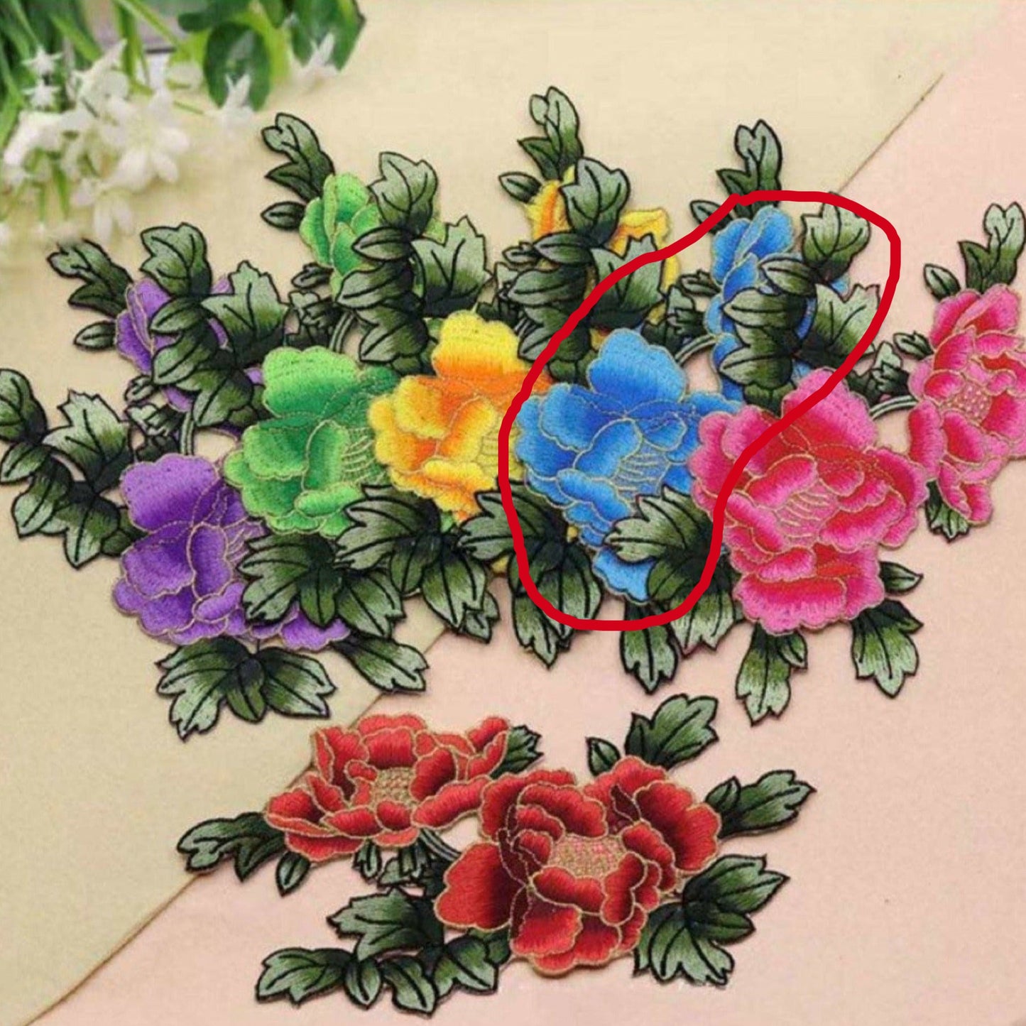 Applique Iron On Embroidery Patch #5