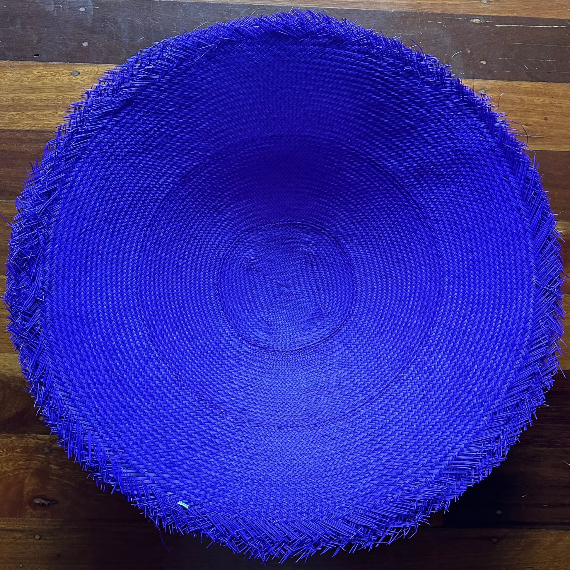 Buntal Mats Medium - Plain & Swirls [21"] - AU - B Unique Millinery