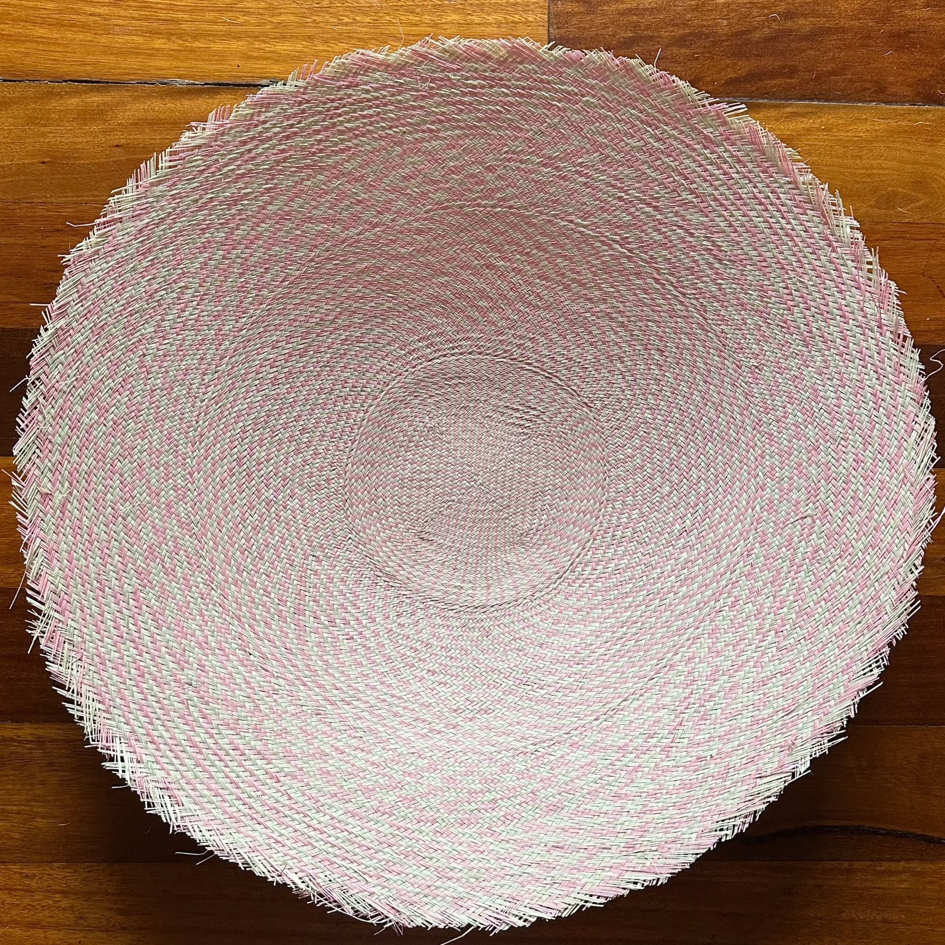 Buntal Mats Medium - Plain & Swirls [21"] - AU - B Unique Millinery