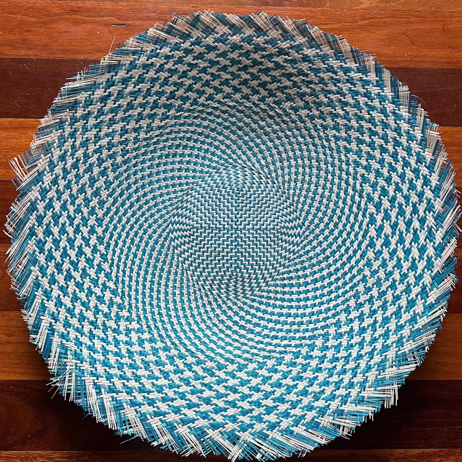 Buntal Mats Medium - Plain & Swirls [21"] - AU - B Unique Millinery