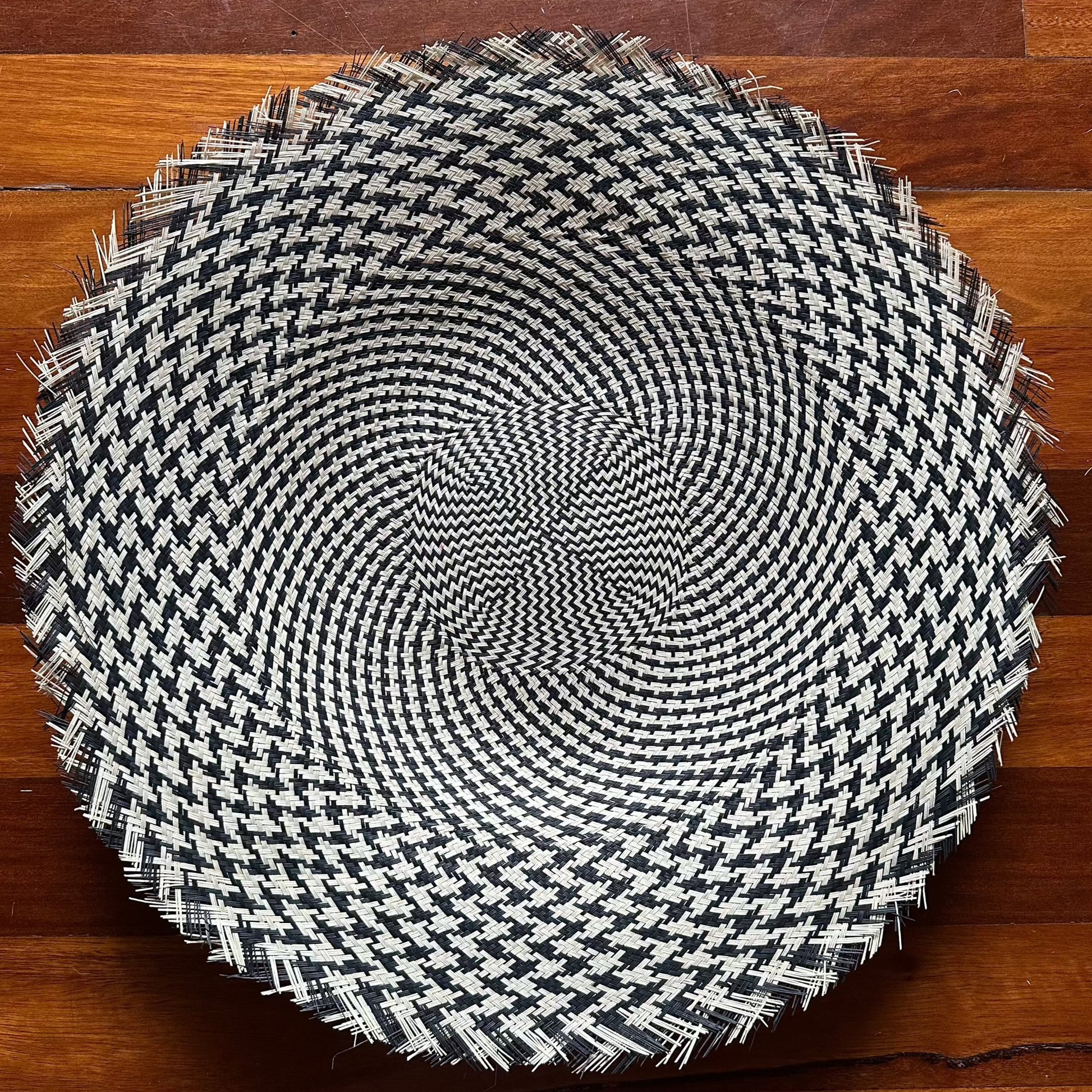 Buntal Mats Medium - Plain & Swirls [21"] - AU - B Unique Millinery