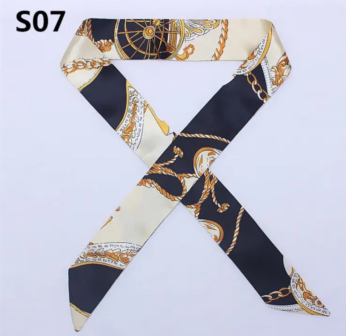Hat Band Ribbon - Silk Horse Design - AU