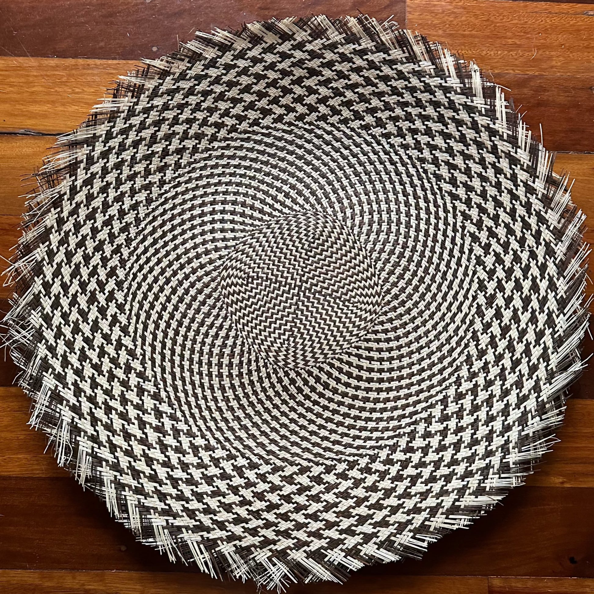 Buntal Mats Medium - Plain & Swirls [21"] - AU - B Unique Millinery
