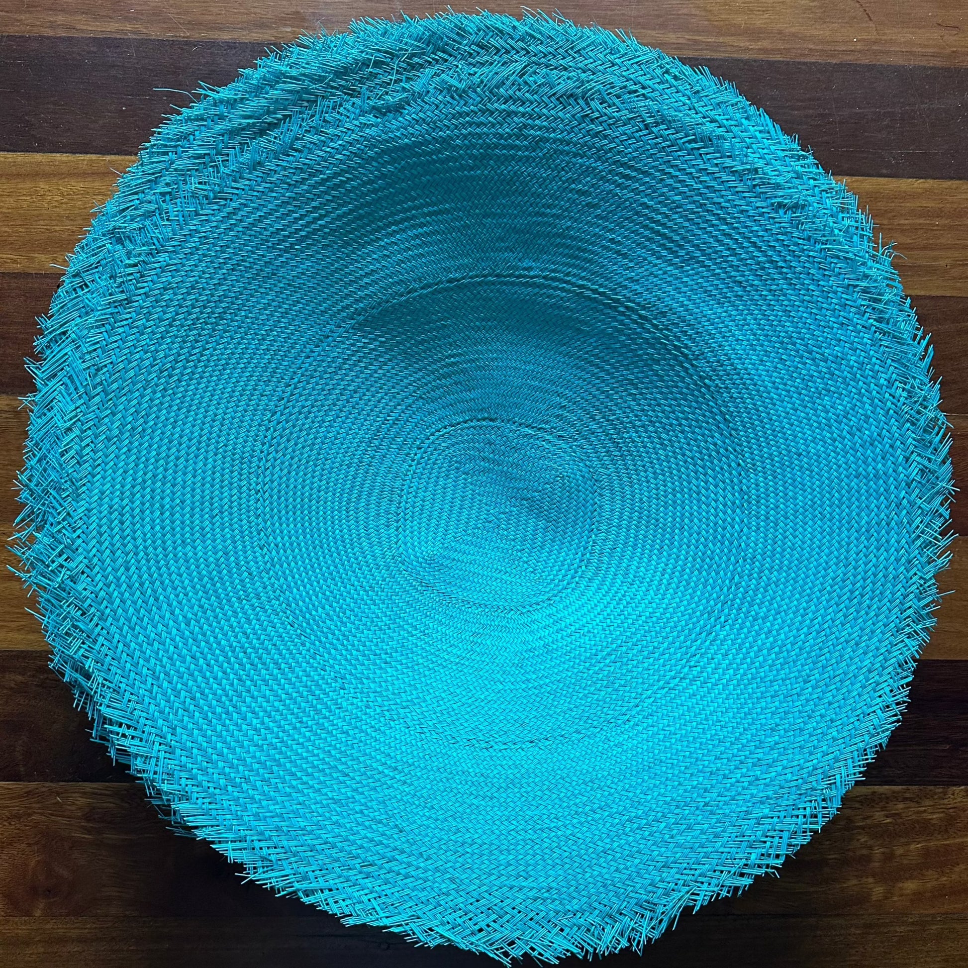 Buntal Mats Medium - Plain & Swirls [21"] - AU - B Unique Millinery