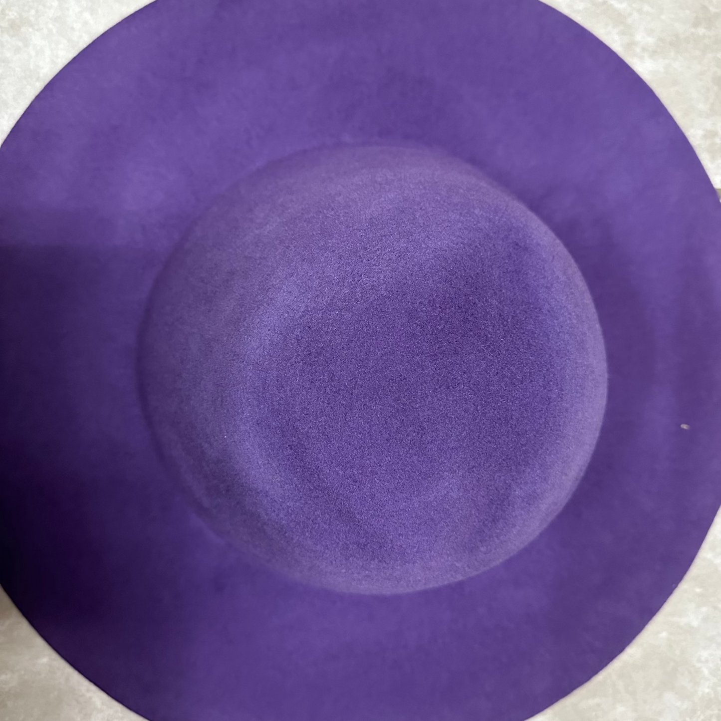 wool felt capelines pre-stiff  lilac