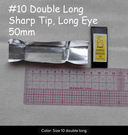 Double Long Sewing Needles - AU