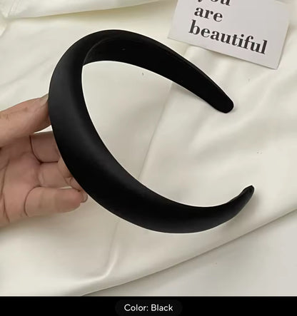 Satin Slightly Padded Headbands - AU