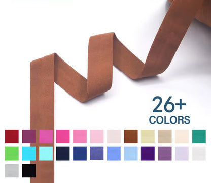 Fold Over - (7/8" / 20mm spandex matte  Binding Elastic - AU