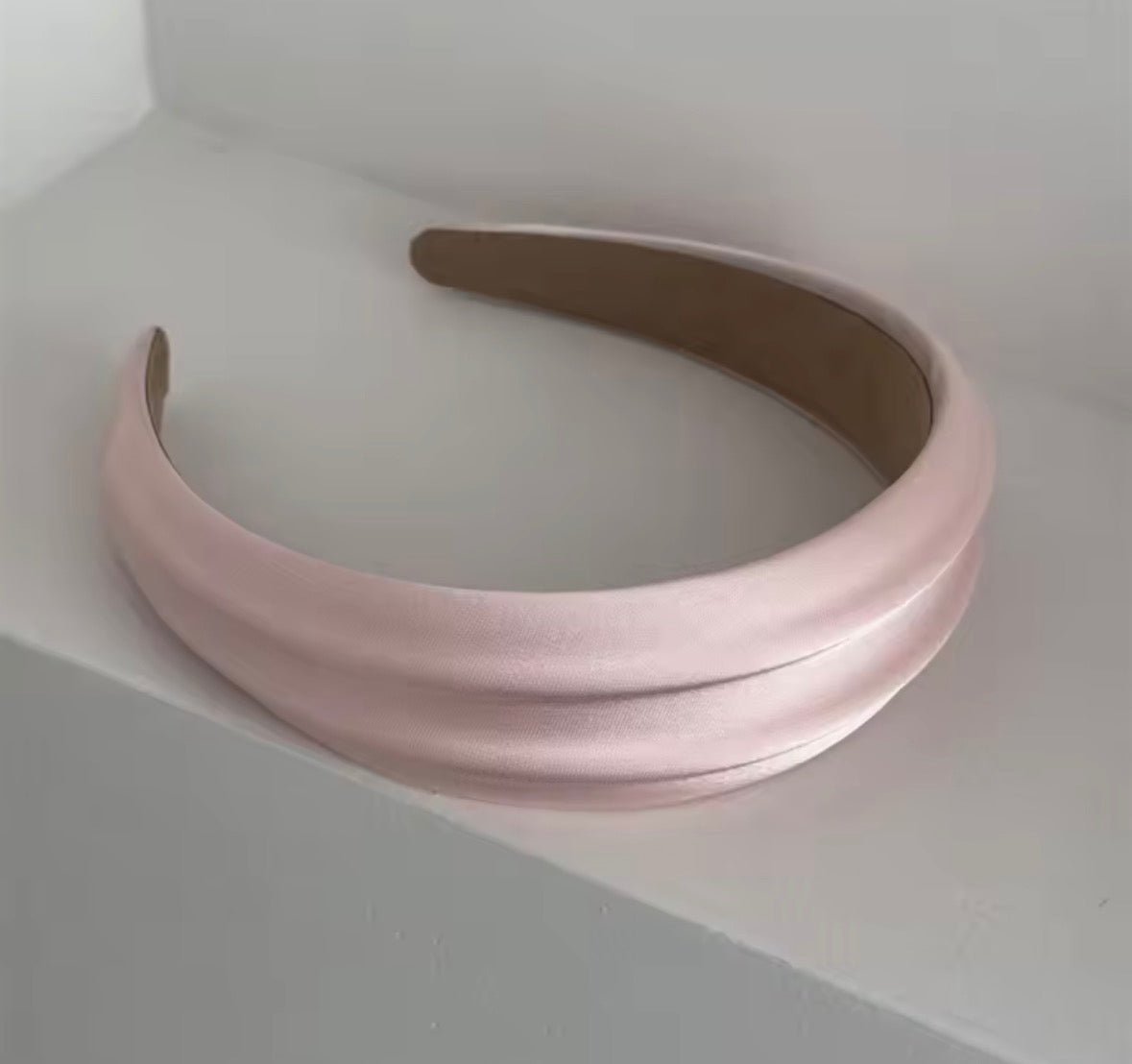 Satin Padded Wave Headbands - AU