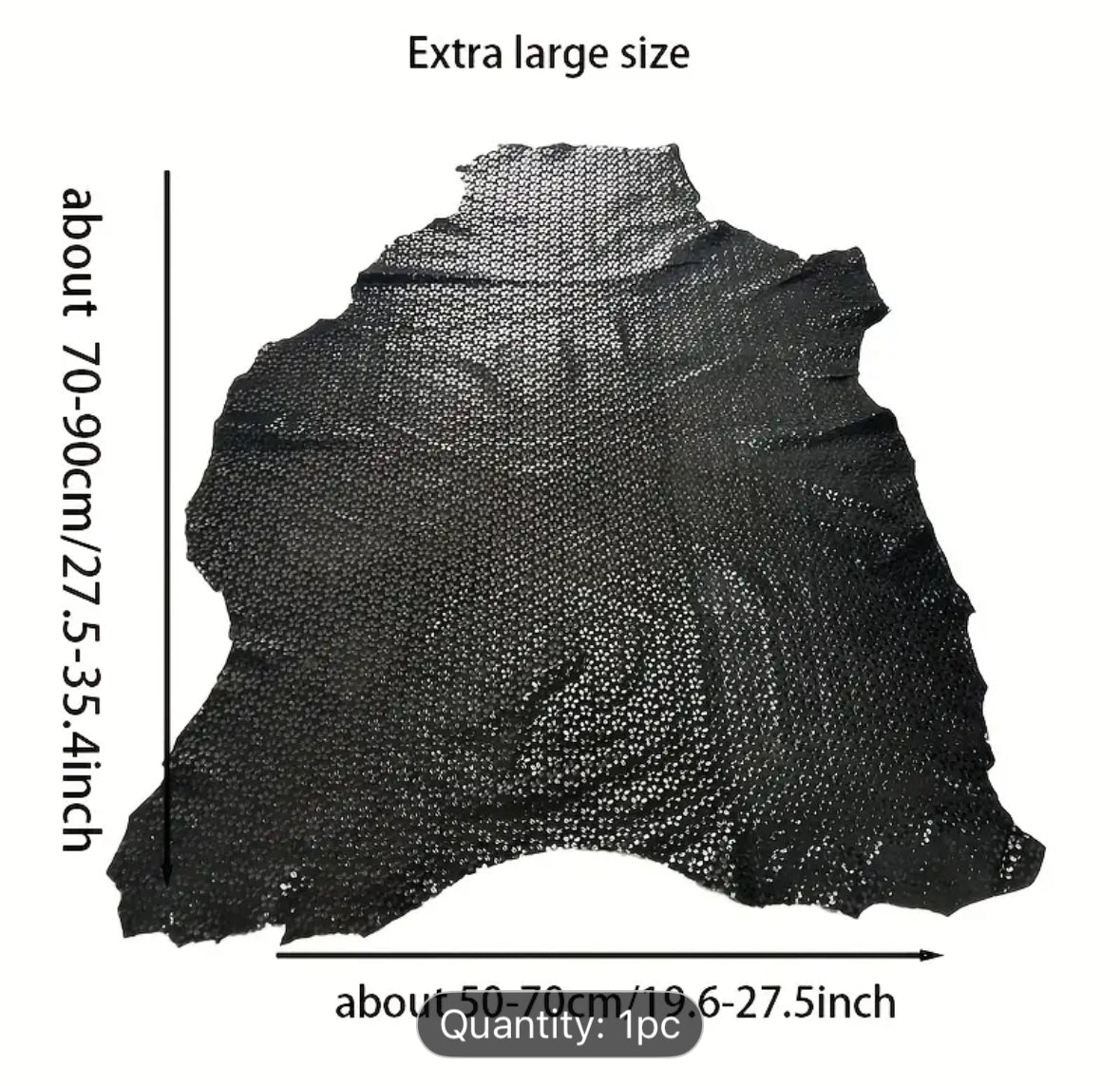 Metallic Nappa Leather Skins - AU