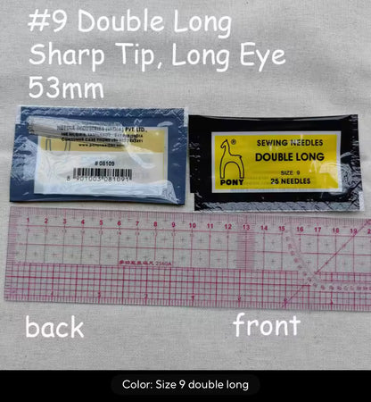 Double Long Sewing Needles - AU