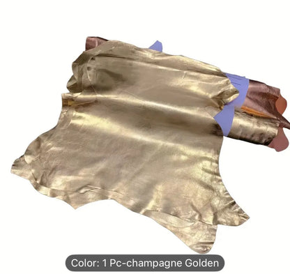 Metallic Nappa Leather Skins - AU