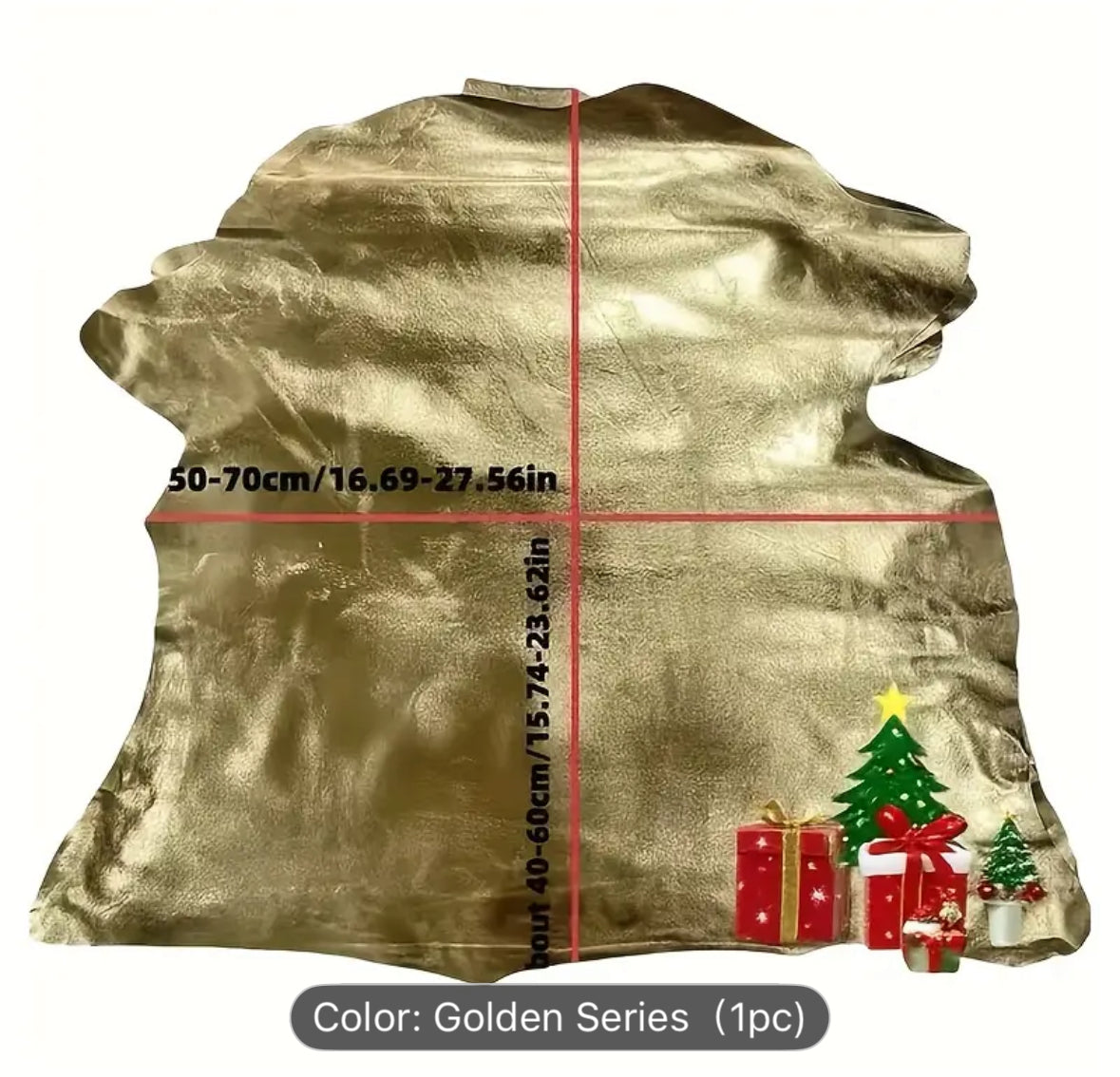 Metallic Nappa Leather Skins - AU