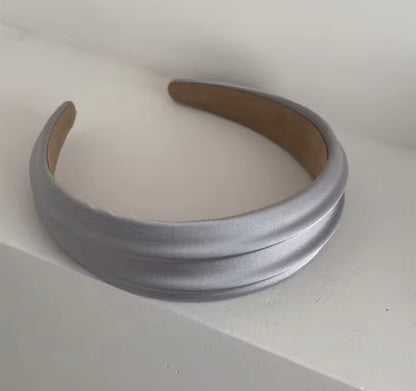 Satin Padded Wave Headbands - AU