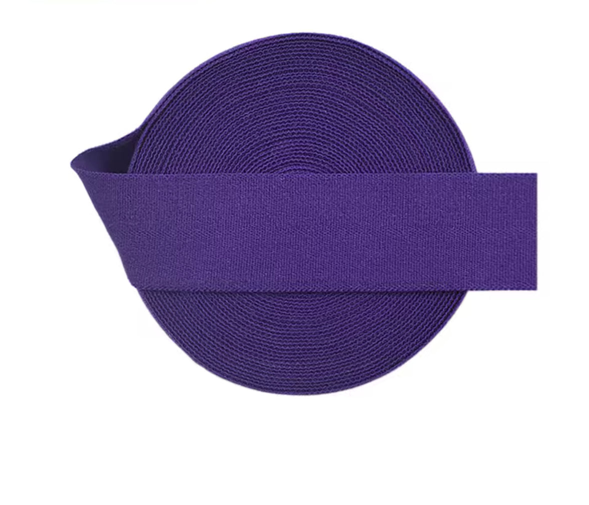 Fold Over - (7/8" / 20mm spandex matte  Binding Elastic - AU