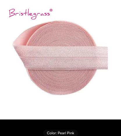 Fold Over - (7/8" / 20mm) Spandex Satin Binding Elastic - AU