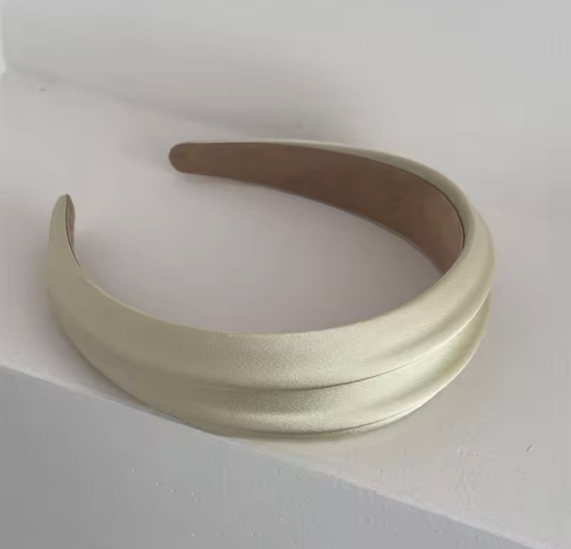Satin Padded Wave Headbands - AU
