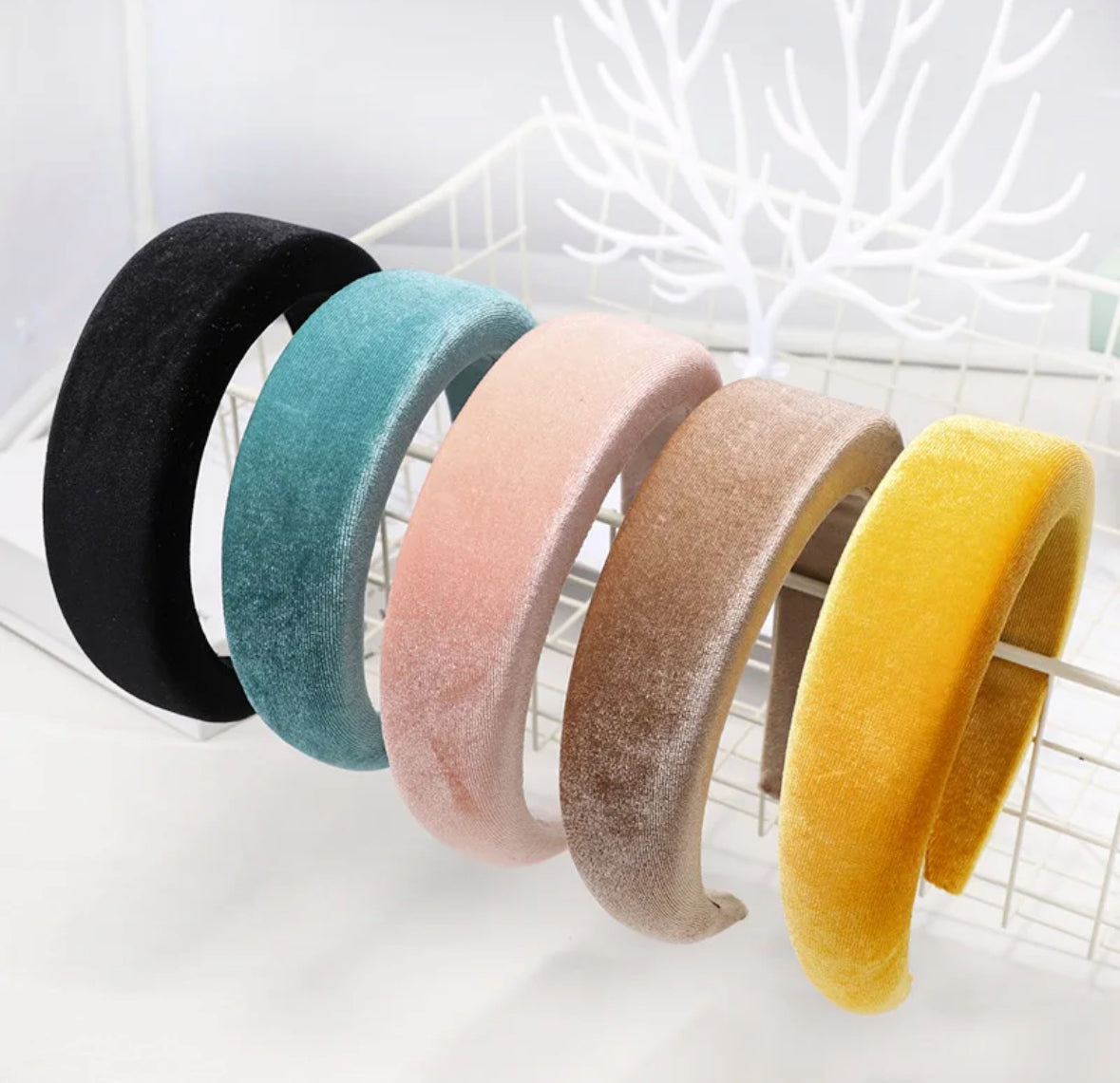 Velvet Padded Headbands - AU