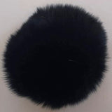 Black fur ball