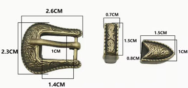 Hat Band - Metal Fastenings  - AU