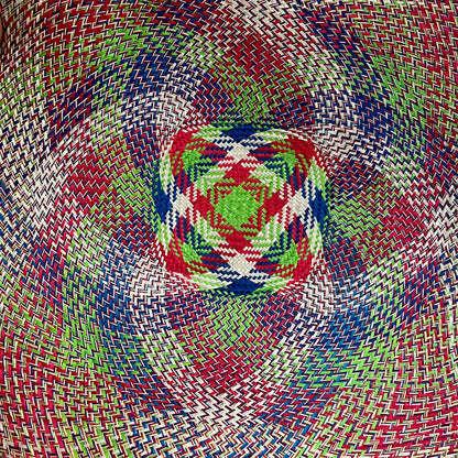 Medium Swirl [21"] Buntal Mats - US - B Unique Millinery