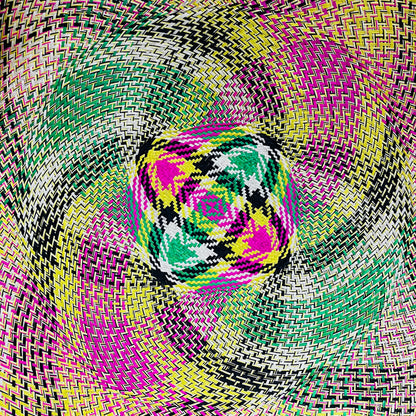 Medium Swirl [21"] Buntal Mats - US - B Unique Millinery