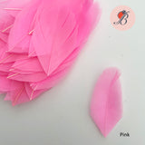 pink goose nagoire feather tip