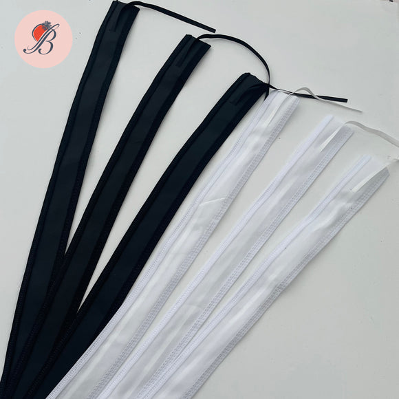 white and black adjustable sweatbands