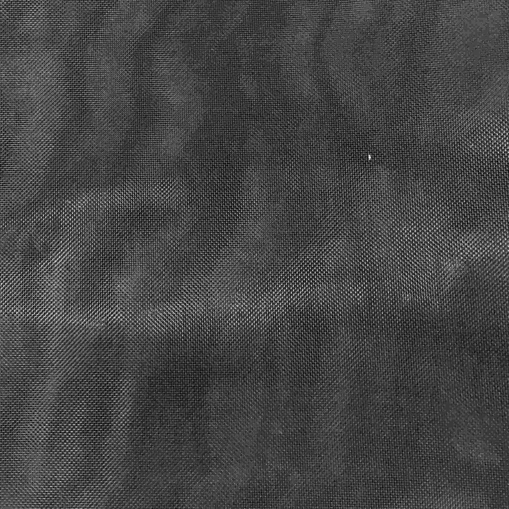 black crinoline fabric