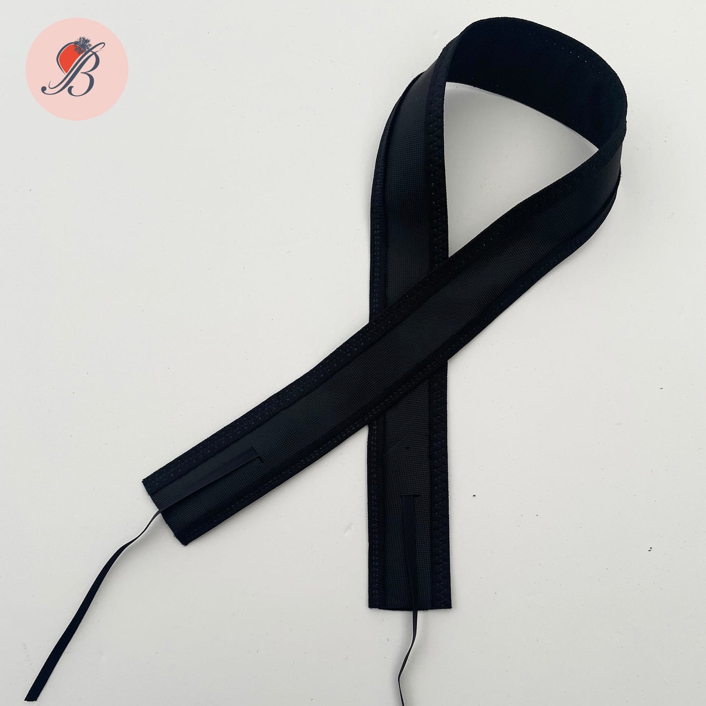black adjustable sweatbands