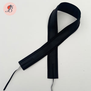 white and black adjustable sweatbands