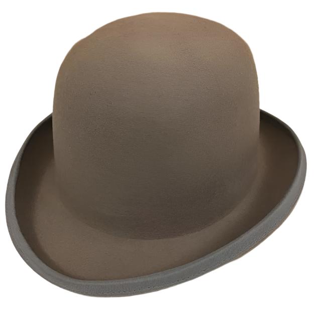 grey  bribie wool felt blocked hat bases