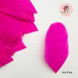 hot pink goose nagoire feather tip