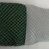 6" / 16cm Metallic Crinoline Braid Diamond Pattern with Draw-String - AU