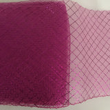 6" / 16cm Metallic Crinoline Braid Diamond Pattern with Draw-String - AU
