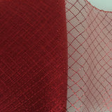6" / 16cm Metallic Crinoline Braid Diamond Pattern with Draw-String - AU