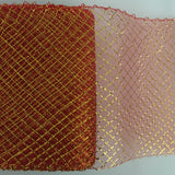 6" / 16cm Metallic Crinoline Braid Diamond Pattern with Draw-String - AU
