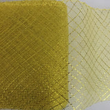 6" / 16cm Metallic Crinoline Braid Diamond Pattern with Draw-String - AU