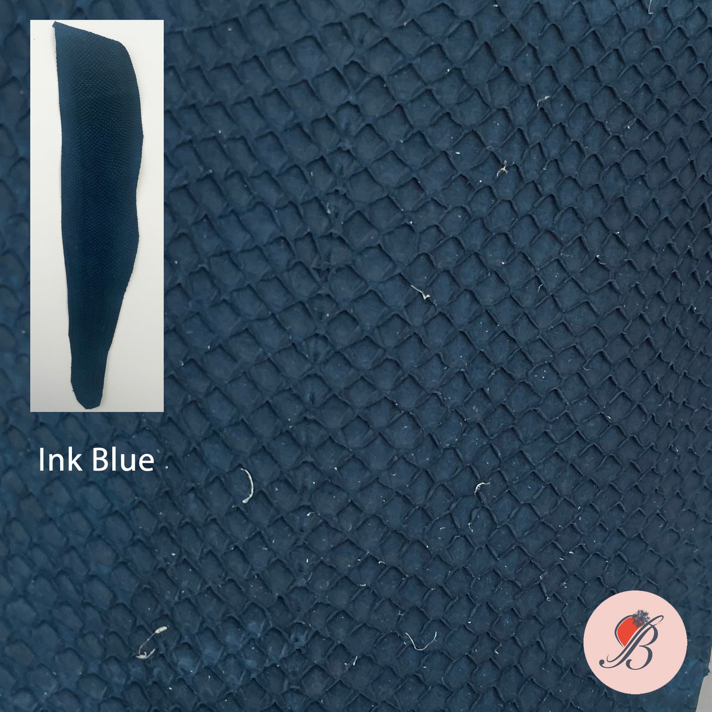 Salmon Fish Leather Piece - UK