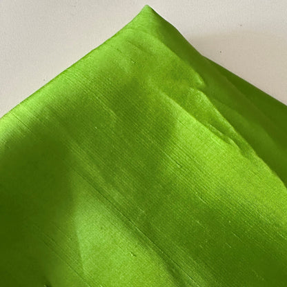 Silk Dupion lime