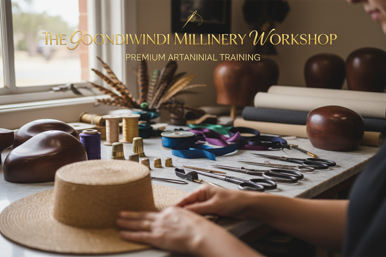 Millinery Workshop Goondiwindi Banner